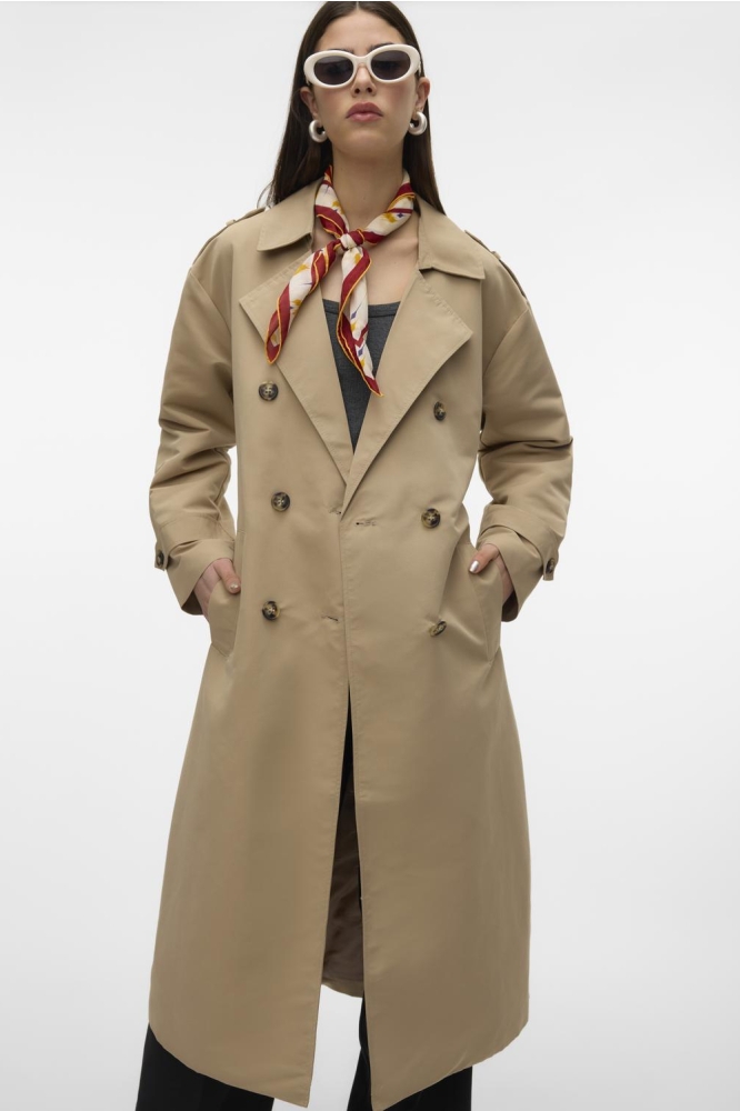 VMCHLOE LONG TRENCHCOAT GA NOOS 10300263 Silver Mink
